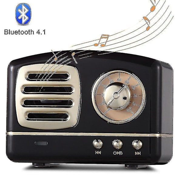 Retro Radio Bluetooth kaiutin, Vintage Radio - Greadio Fm Radio lahja