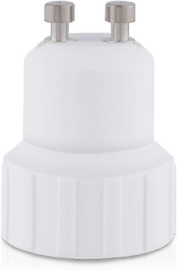 4x fatningsadapter GU10 til E14 konverter bajonetbase lampeholder til halogen LED-pære