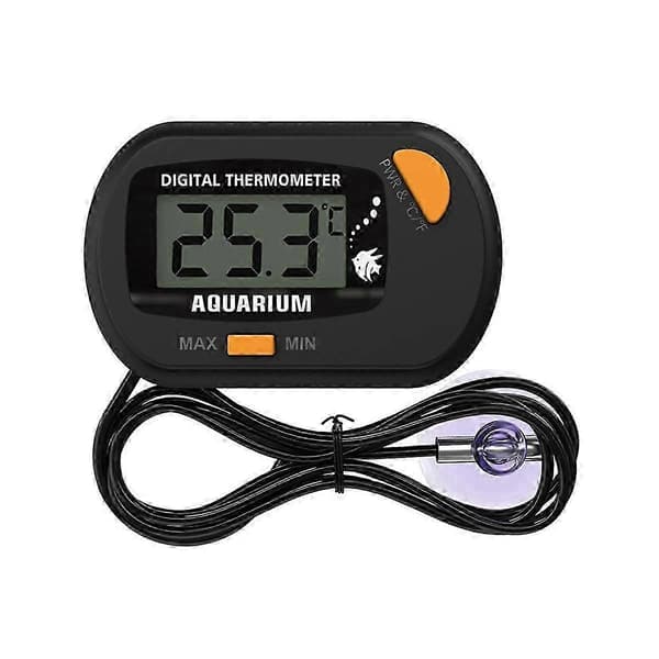 -50 - 70 Digitalt akvarietermometer med sugkoppstemperatursensor mätare testare js