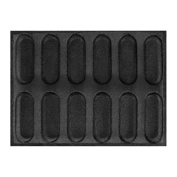 Silikonpanne - Non-Stick, Pølseformer, Bakematte Brødform Black