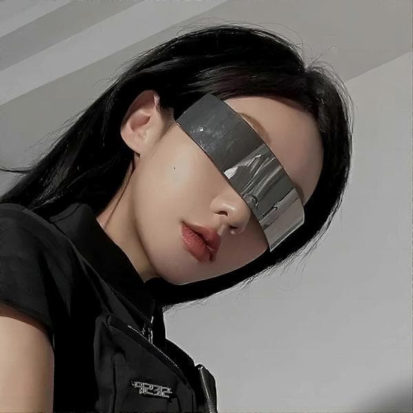 Tech-sense solbriller, futuristiske integrerte solbriller, cyberpunk solbriller SYCHTV C10