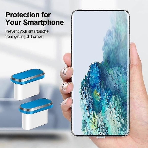 2 kpl Type-c Pölysuoja, USB C Portin Pölysuojatulpat, Pölytiivis Tulppa