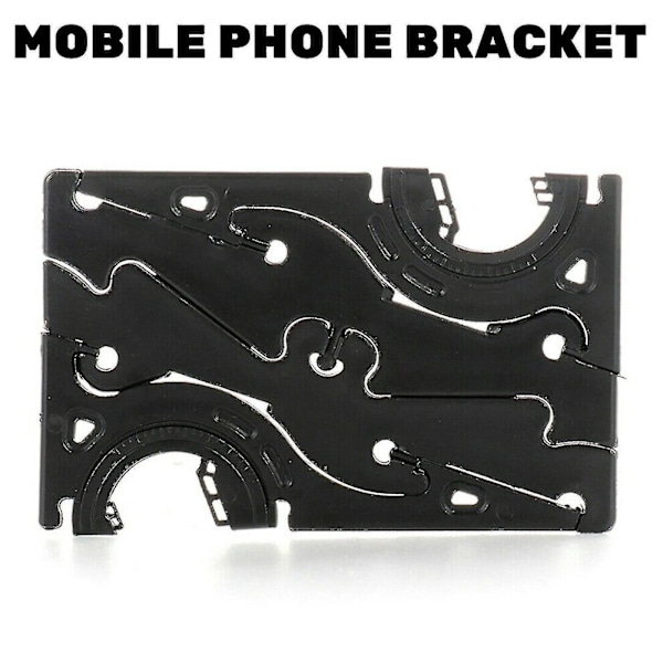 Ficktripod i plånboksstorlek för telefon - Universal Kit, kuo Lu Black