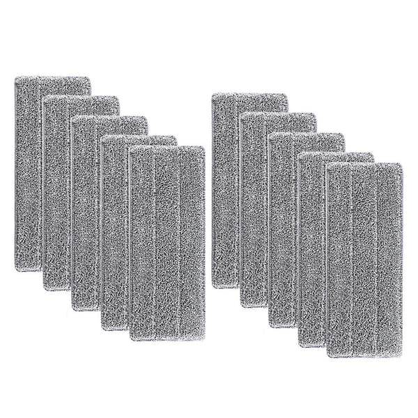 Mikrofiber Mopphode-erstatninger Vaskbare Gjenbrukbare Rengjøringsputer for Hjemmet 10pcs