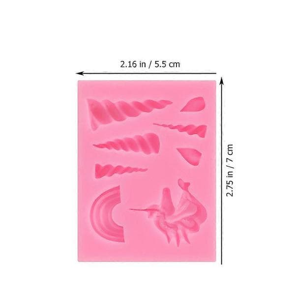 Silikonkakeform for kreativ baking, 5 stk. sett