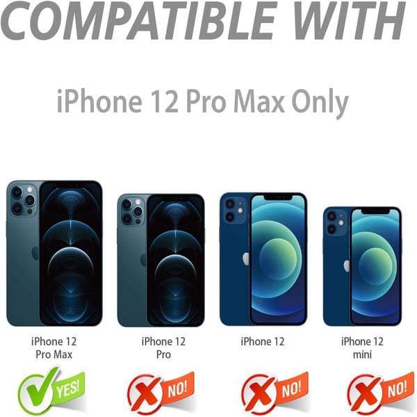 Bakkamera Beskyttelse Kompatibel med iPhone 12 Pro Max,