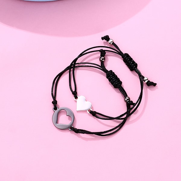 Kærlighedsarmbånd simpelt hult kærlighed håndlavet armbånd Mors dags gave smykker style2