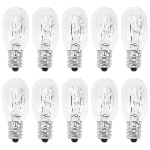 10 stk. voksvarmerpære duftvoks diffuserlampe globus E17 15W pære