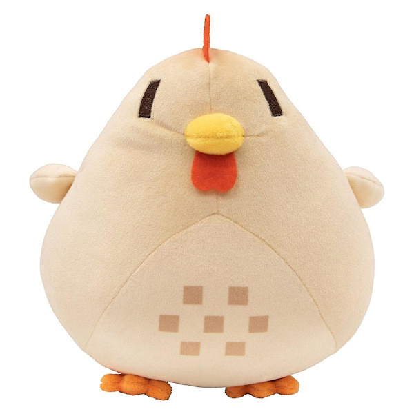 20 cm Stardew Valley Chicken Plysch julklapp White
