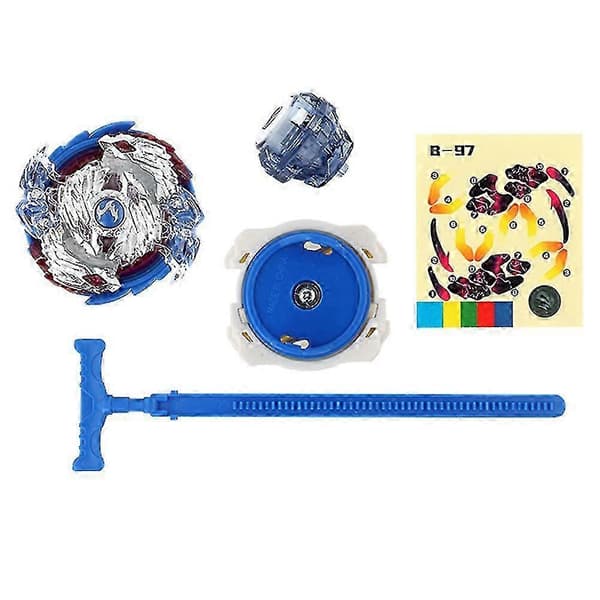 B97 Nightmare Longinus Ds Blend Burst Beyblade Vänster Snurrande Toppar Med Launcher