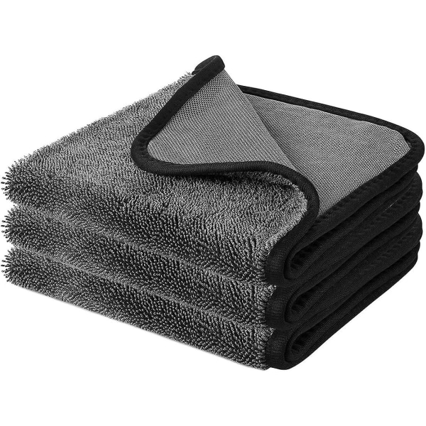 Pakke med 3 skinnende bad Xxl tørre håndklæder, hurtigtørrende håndklæder 40x60 cm, brusekabine håndklæde til fjernelse af vand i brusebad og badeværelse
