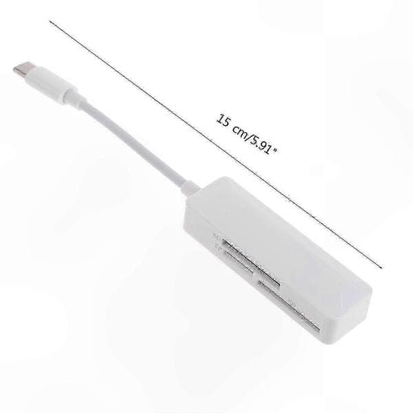 USB C-kortläsaradapter för TF SD XD-minneskort Stödjer SZBYM12