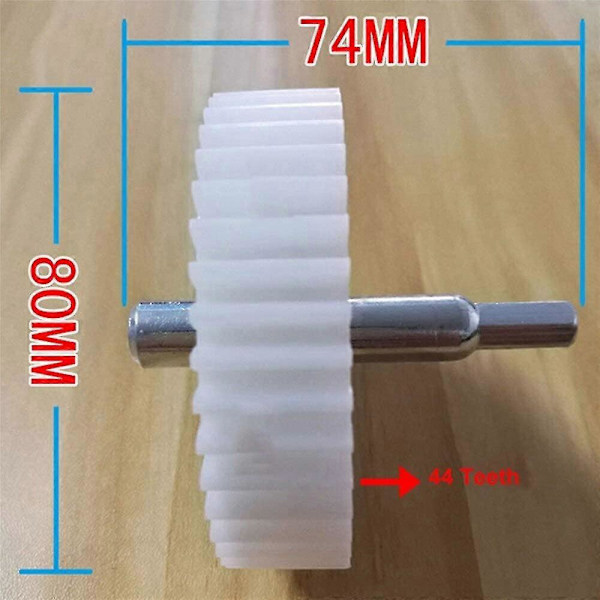 3 stk. Husholdningskødmaskine Plastgear Udskiftning S/m/l Gear til Husholdningskødmaskine Reparation