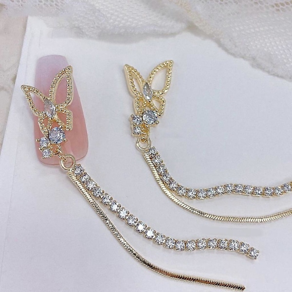 3D Nagelkonst Dekorationer Nagelkonst Berlocker Rosetter Nagelkonst Strass Nagel Pärlor 3252