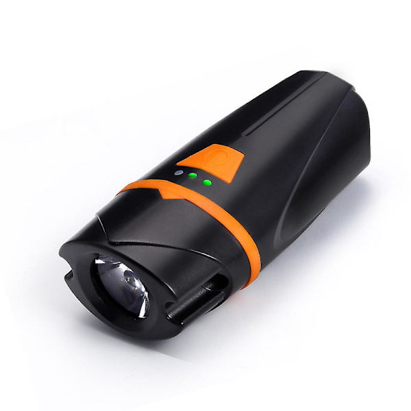 Usb-ladet sykkellykt foran, vanntett, oppladbar sykkellykt foran, nattlykt for sykling, frontlykt