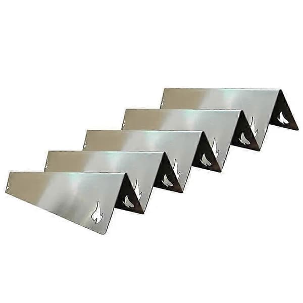 Til Weber GS4 Flavorizer Bars til Spirit 2 Grill - 15,3\" Rustfrit Stål Krydderibjælker Erstatning