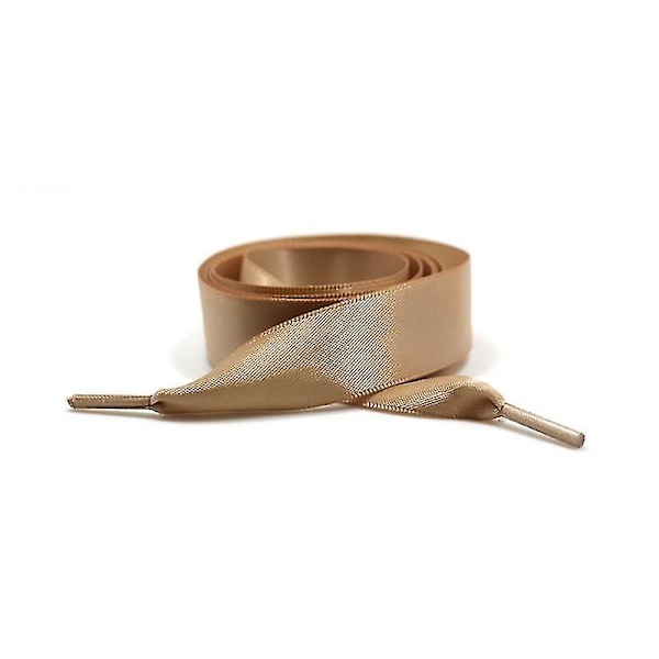 1 par 80/100/120/140 cm Silke snørebånd Dobbeltsidet fladt silkebånd Satin blonder Casual A50