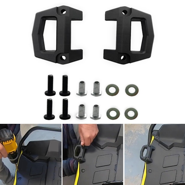 2x Universal Tagbagageholder Basemontering til Ski Doo LINQ 860201806