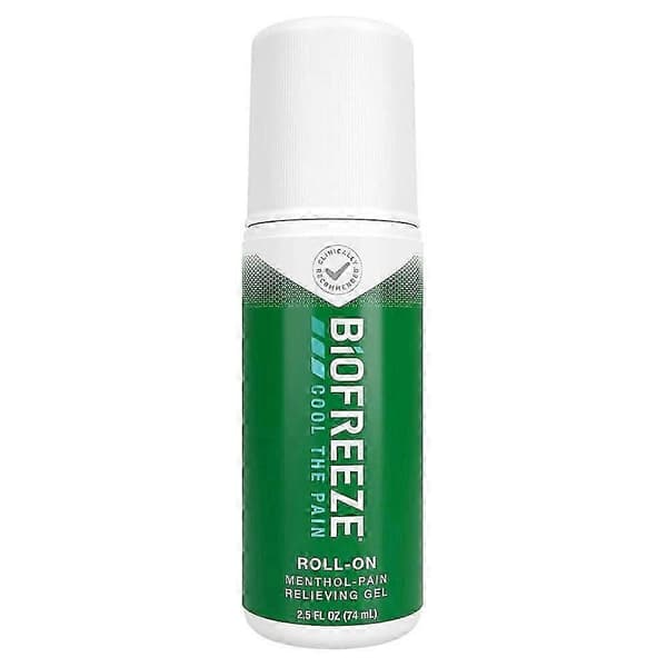 13X Biofreeze RollOn Smärtlindrande Gel 25 FL OZ Grön Topisk Smärtlindring 2PACK