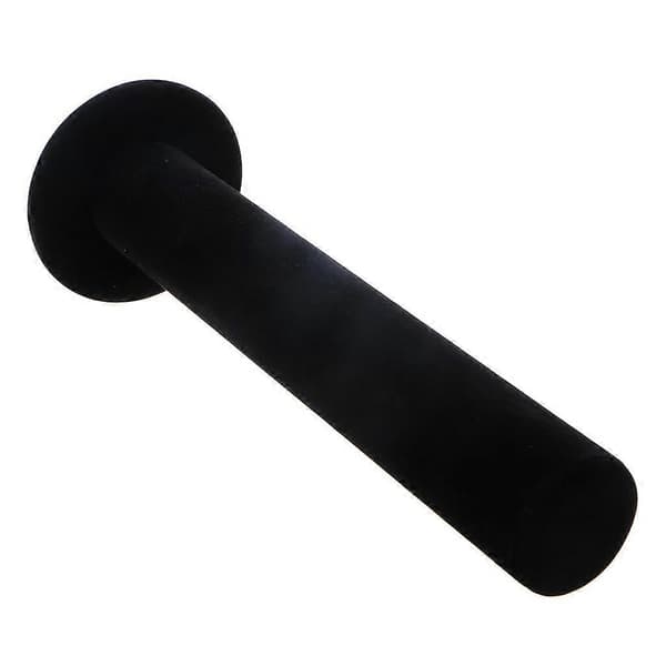 Armbåndsdisplaystativer Fløjl Lodret Tårn Smykker Armbåndsdisplaystativ T-formet Stang Displaystativ Display Armbånd Grå Gray
