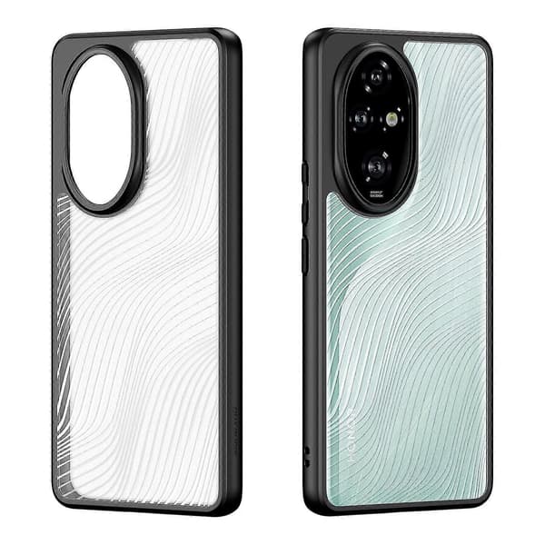Stødsikkert telefoncover til Honor 200, 200 Pro, 200 Lite Black Honor 200 Pro