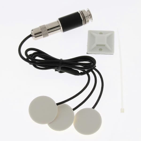 Piezo Pickup Transducer Forsterker Endpin Pickup for Akustisk Gitar