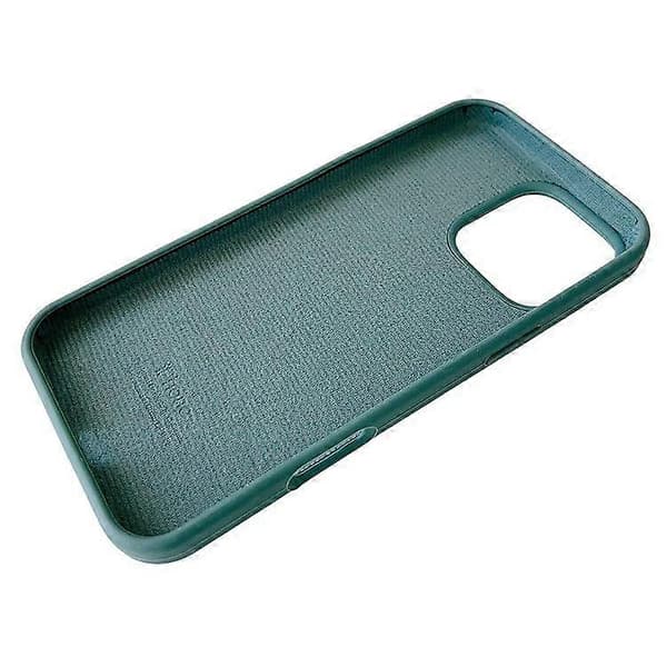 För iPhone 16 Pro Max Skal Silikon Stötsäkert Telefonskydd Green