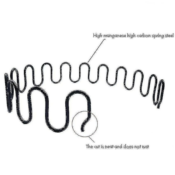 Udskiftningsfjedre til sofastole, møbler med clips, 40 cm 45 cm 50 cm 55 cm 60 cm 60cm
