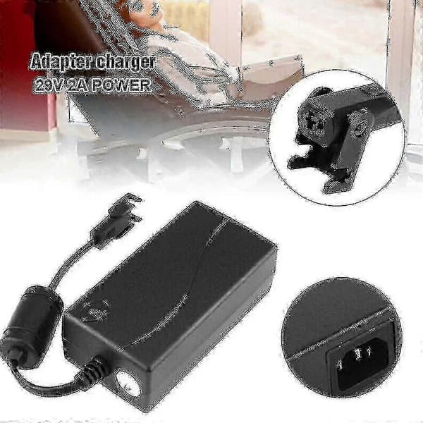 29V 2A AC/DC Strømadapter for Elektrisk Lenestol og Sofa med Beskyttelse