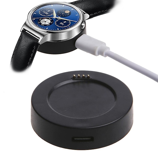 Bärbar Magnetisk Bas USB Laddningsdocka Laddningshållare för Huawei Watch1
