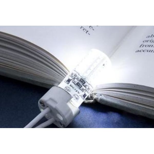 10x G4 LED-lampor 12V AC/DC Vit ljus 6000K 2W, 24LED Dimbar - WELLNGS White Light 6000K