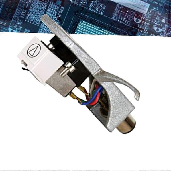 AT3600L Bevegelig Magnetisk Pickup Stift Headshell Holder Tilkoblingssett