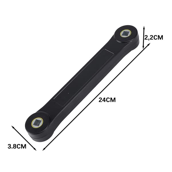 Topnøgle med momentadapter til biler, gør-det-selv-bilværktøj til hjemmeforbedring Wrenches 2pcs