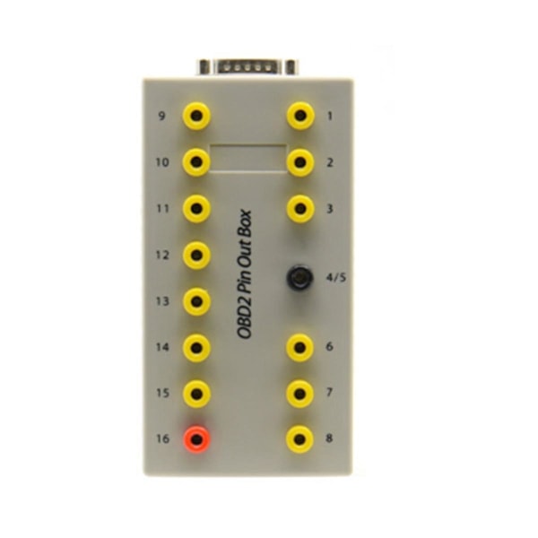 OBDII OBD2 Breakout Box Bil Break Out Box Bilprotokol Detektor Auto Kan Test Box Automotive Connec