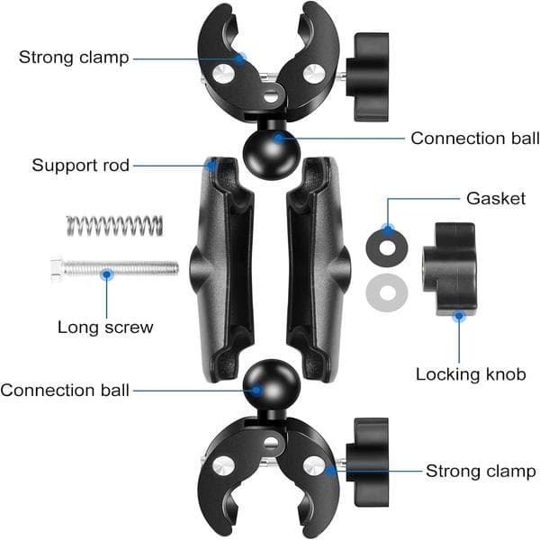 Super Clamp Kaksoiskamerakiinnike