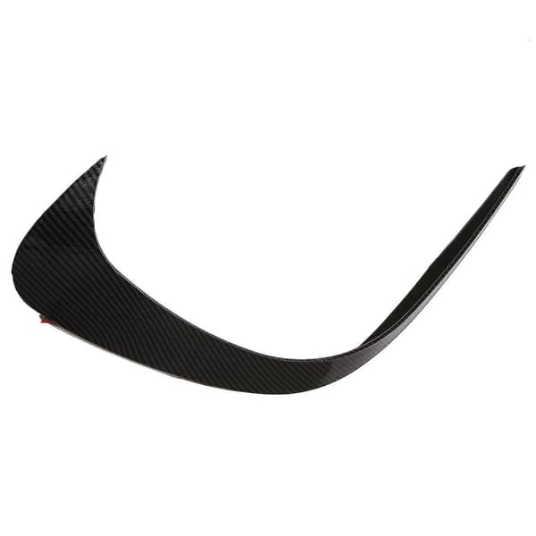 Bil Front Bumper Splitter Spoilere Deksel Trim Karbonfiber