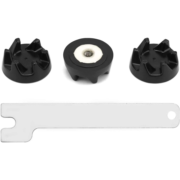 3 stk erstatningsblender gummikobling Gearkobling med skruenøgle, kompatibel med Kitchenaid