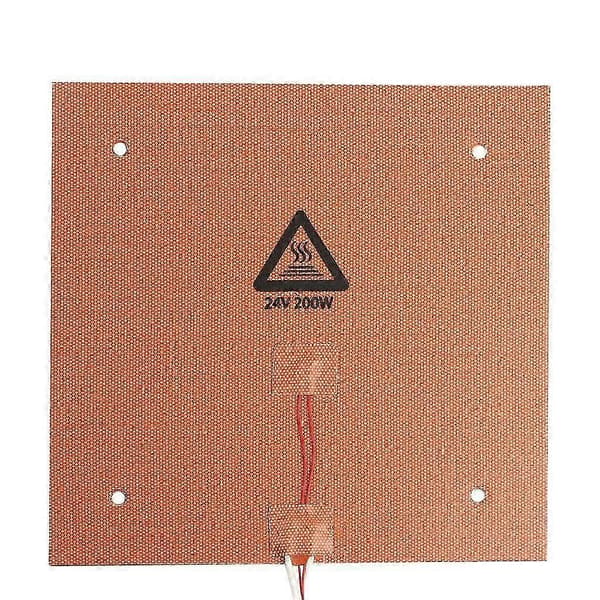 220V 750W silikongummi varmeelement for 3D-skriver seng 235x235mm200w