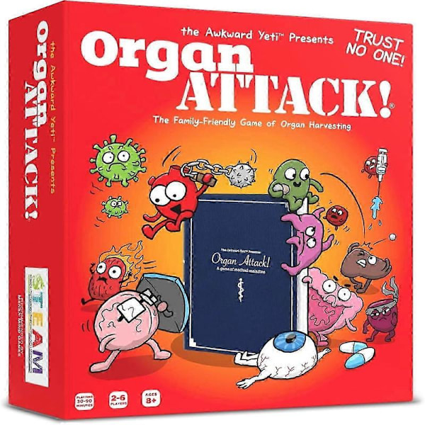 Organ ATTACK! kortspillet