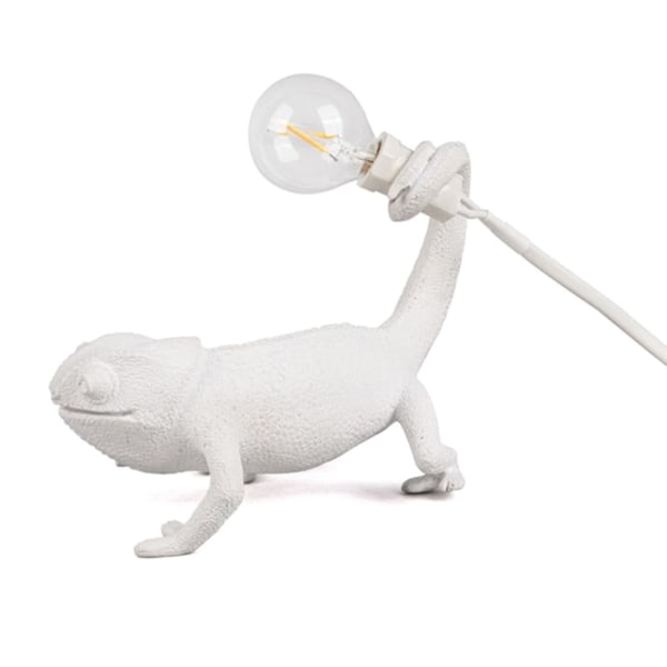 Chameleon Lampe Soveværelse Resin Chameleon Skrivebordslampe Sengelampe Light Wall Sconce