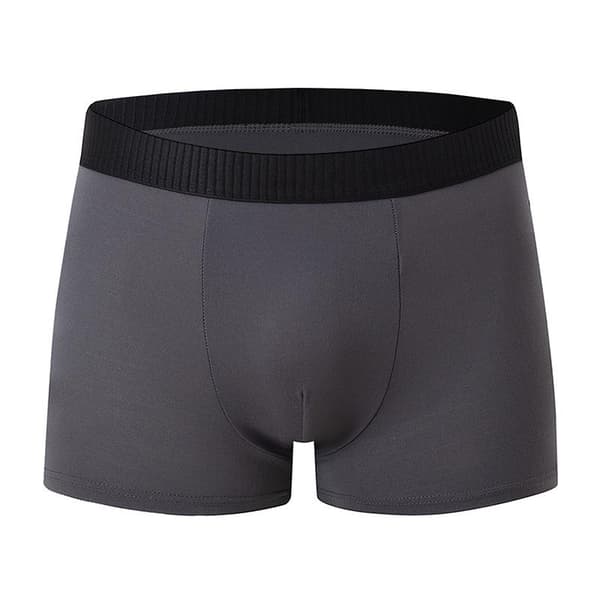 6-pack vertikala herr kalsonger basic Joker enfärgade underkläder boxershorts för tonåringar plus size M