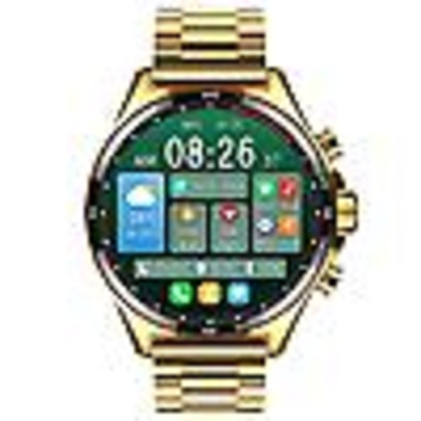 Business Smart Watch158 Smartklokke i full skjerm med 3 armbånd golden