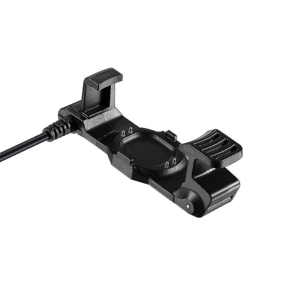 Usb-ladestasjonslader Strømforsyning Dataoverføringskabel Line Wire Adapter Bærbar for Garmin Forerunner 225 Smart Watch