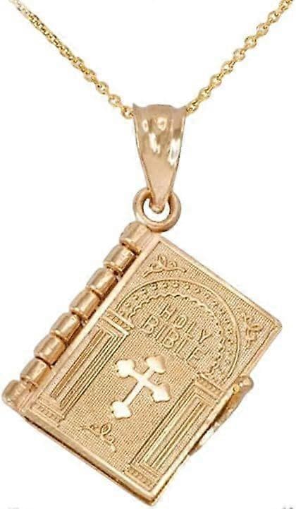 Miniature Bibel Bog Vedhæng Kristne Skriftsteder