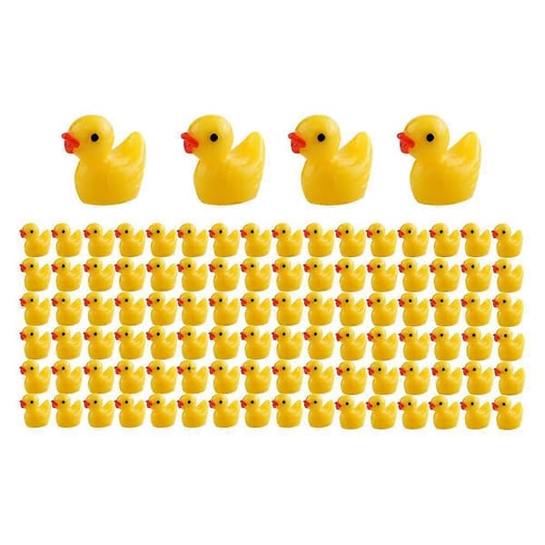 Mini harpiksænder - 100/200 stk., gule, håndværkstilbehør 100pcsyellow 100pcs