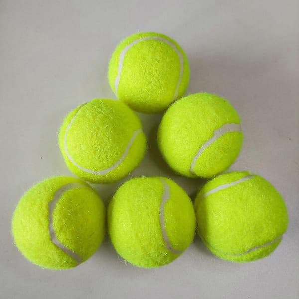 Lemmikkien tennispallonheitin, erikoispallo, koiran syöttölaite, pieni 5 cm:n elastinen tennispallonheittokone 6 bollar