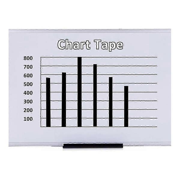 Whiteboard Pinstripe Tape 6 ruller 1/8 tomme