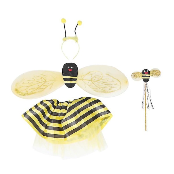 4 stk Bee-kostyme for barn