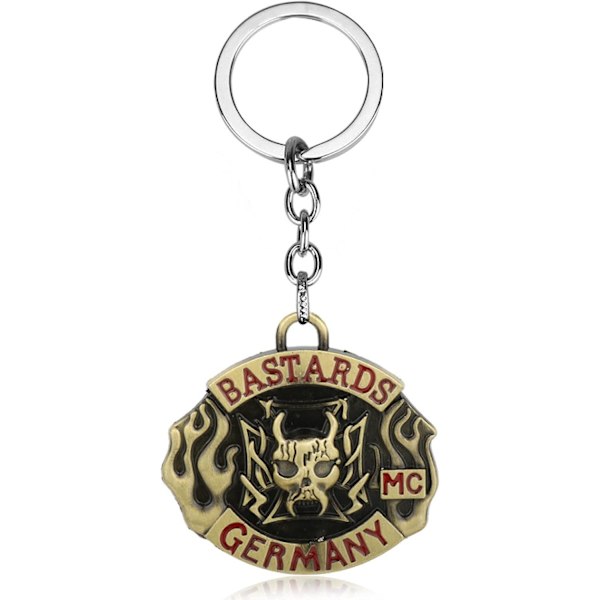 Creative Demon Sign Pendant nøglering bil nøglering taske dekoration gave