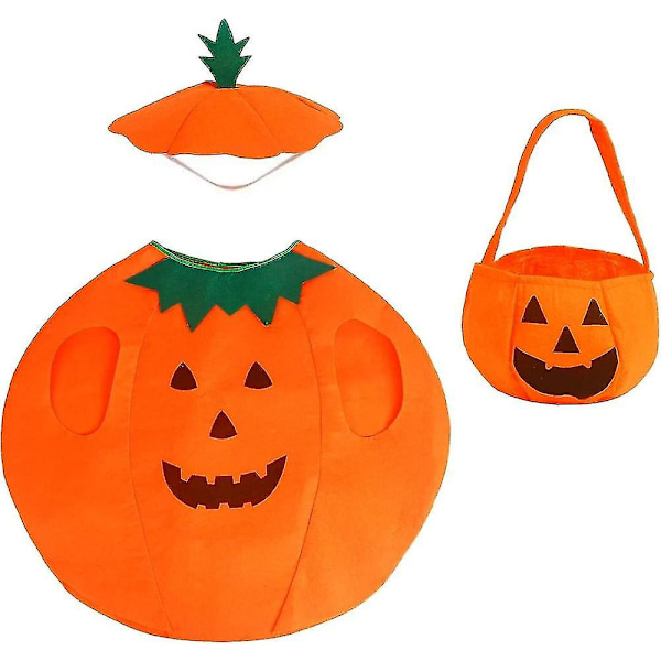 Kurpitsa-asu Hatulla: Aikuisten Halloween-juhla-asu
